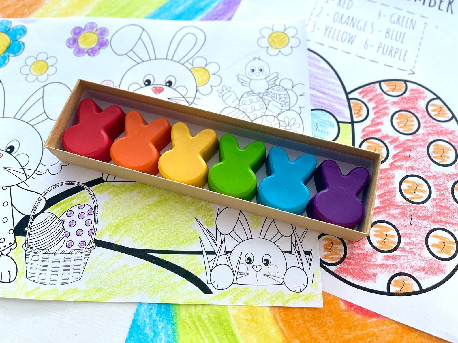 KagesKrayons – wholesale Crayons – Child & baby – Bunny Crayons Gift Box6