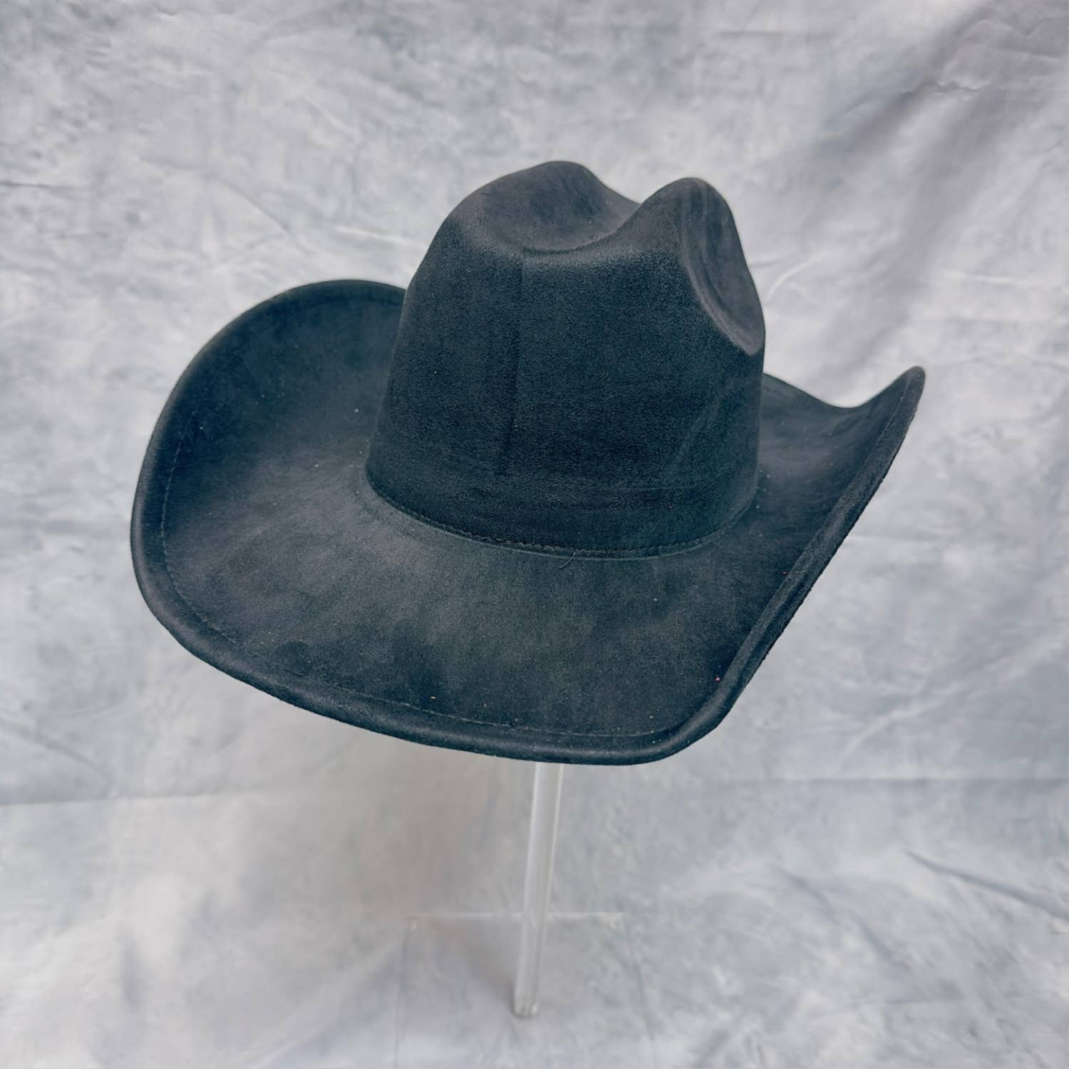 Bella Betty - Wholesale Cowboy Hat - Women's - VEGAN SUEDE CATTLEMAN COWBOY HAT20