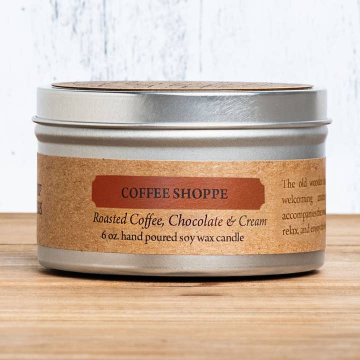 Cantrip Candles - Wholesale Travel Candles - Coffee Shoppe 6oz Candle0
