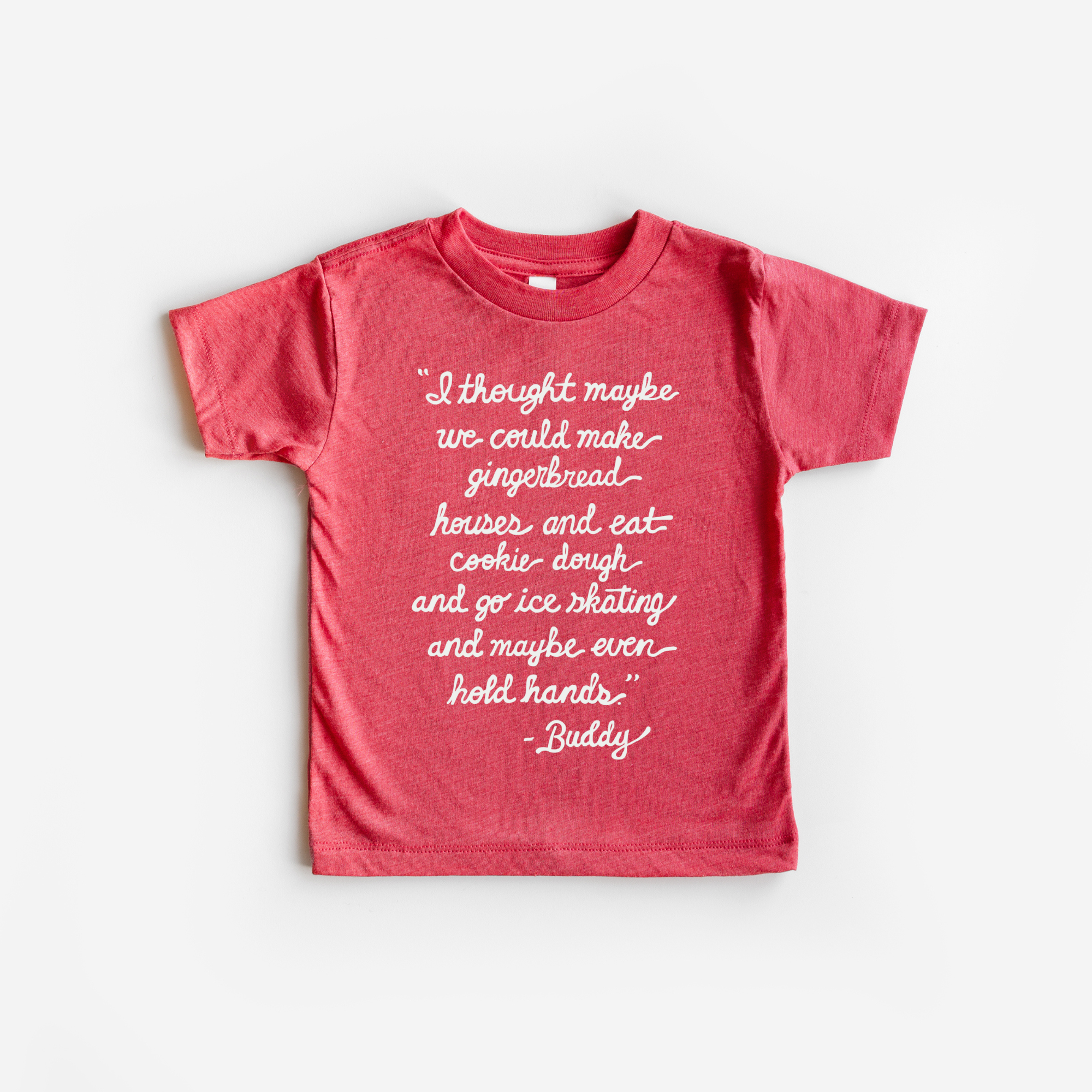 Benny & Ray Apparel - Wholesale Screen Printed T-Shirt - Kids - Buddy Quote Merry Christmas Santa Claus Christmas Shirt 5