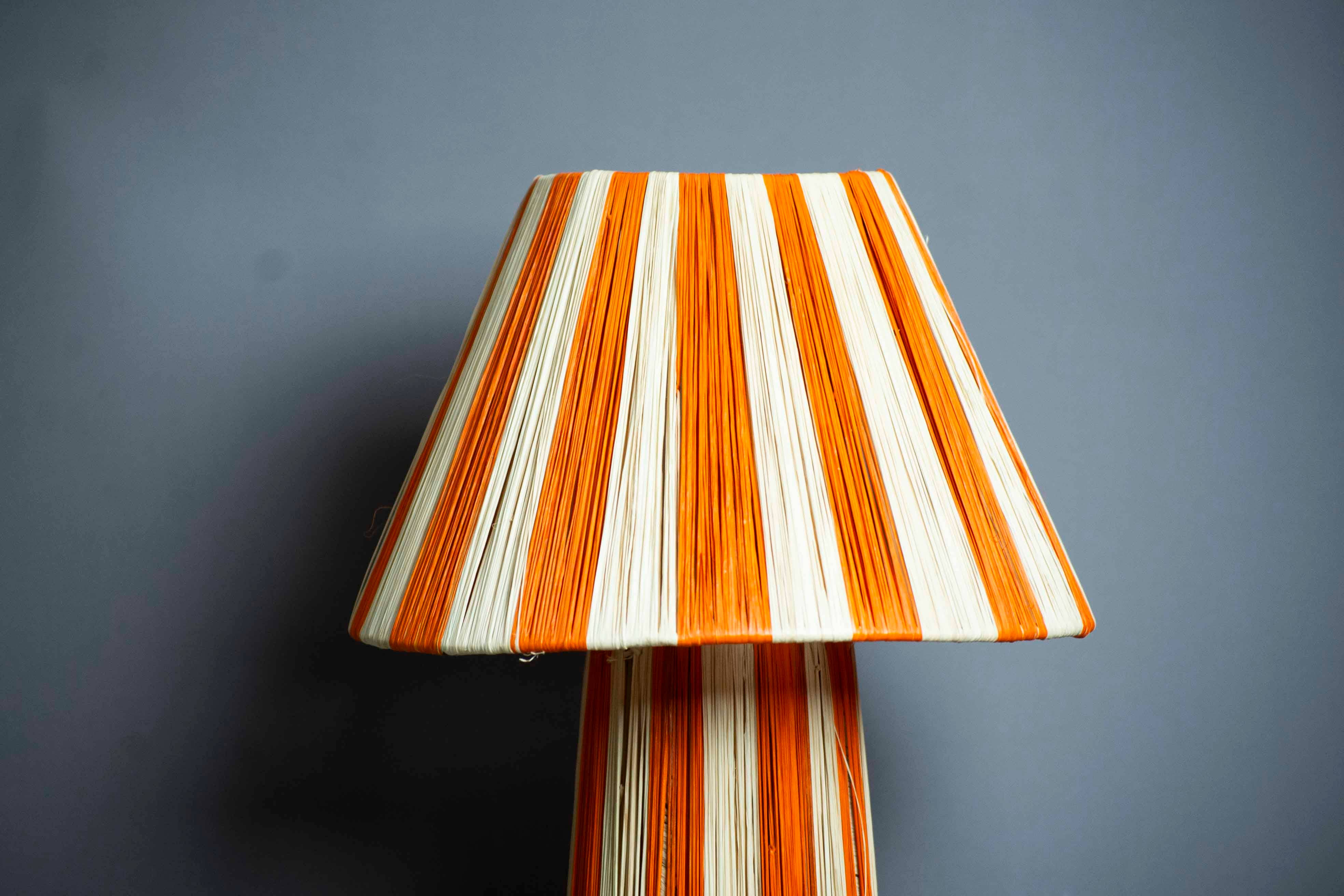 bazarifinagh - Wholesale Lamp Shade - Moroccan Handmade Table Lmap Shade Made From Raffia 5
