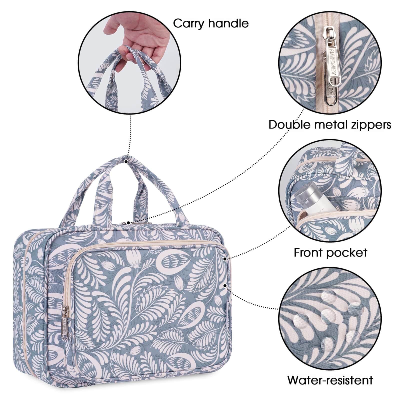 wandf - Wholesale Toiletry Bag - Women's - Large Capacity Waterproof Hanging Toiletry Bag Travel Bag37