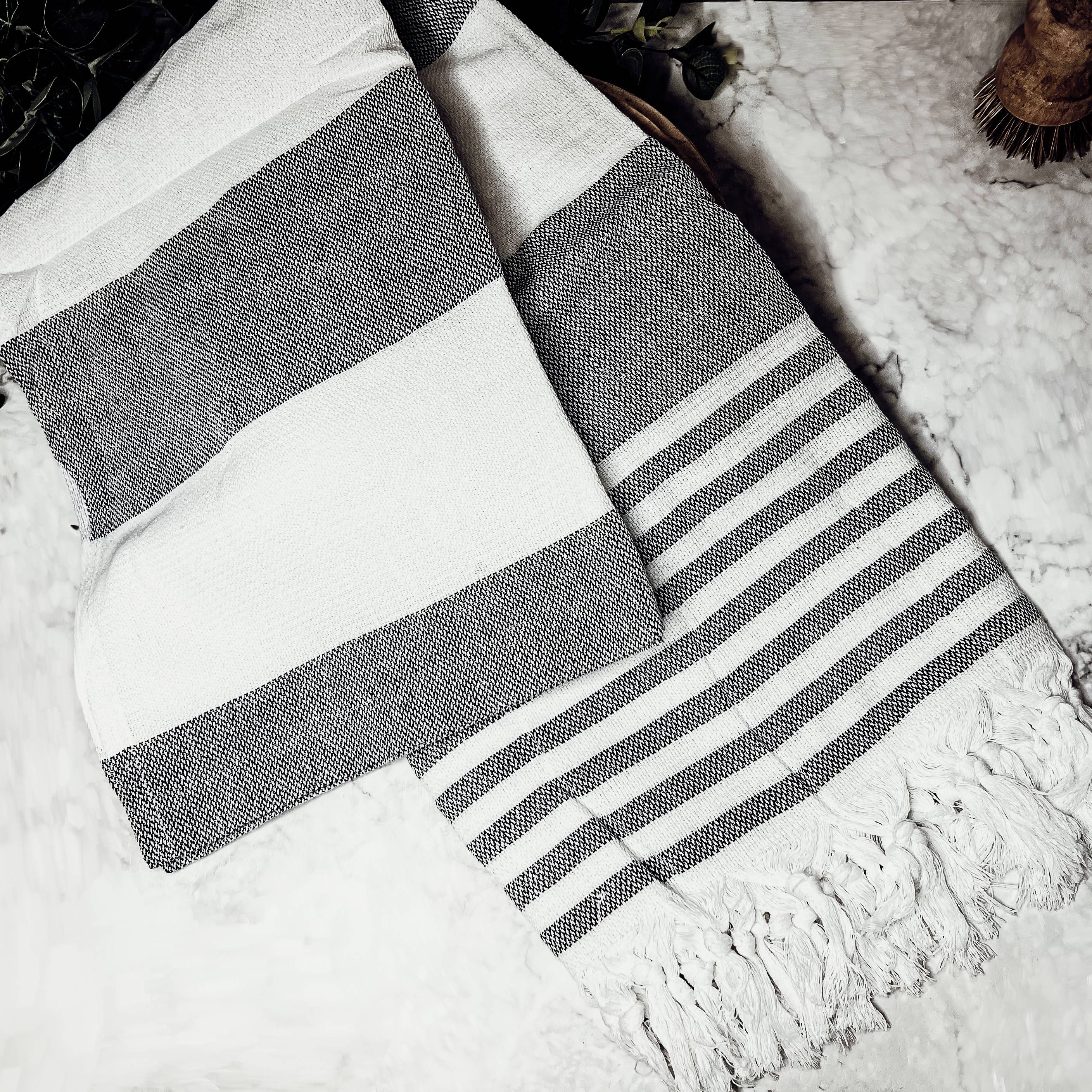 Gia Roma - Vente Serviettes de bain - Serviettes turques Grandes serviettes 100% coton | 40 x 70 « | 200 g/m²93