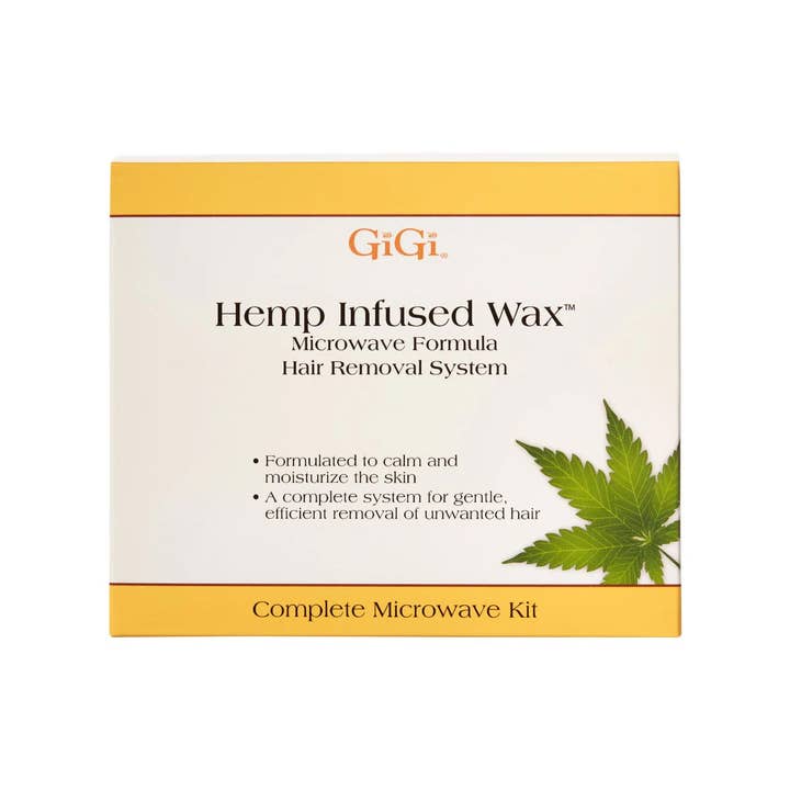 Kit micro-ondes Gigi Hemp Wax pour la vente par KT Supply