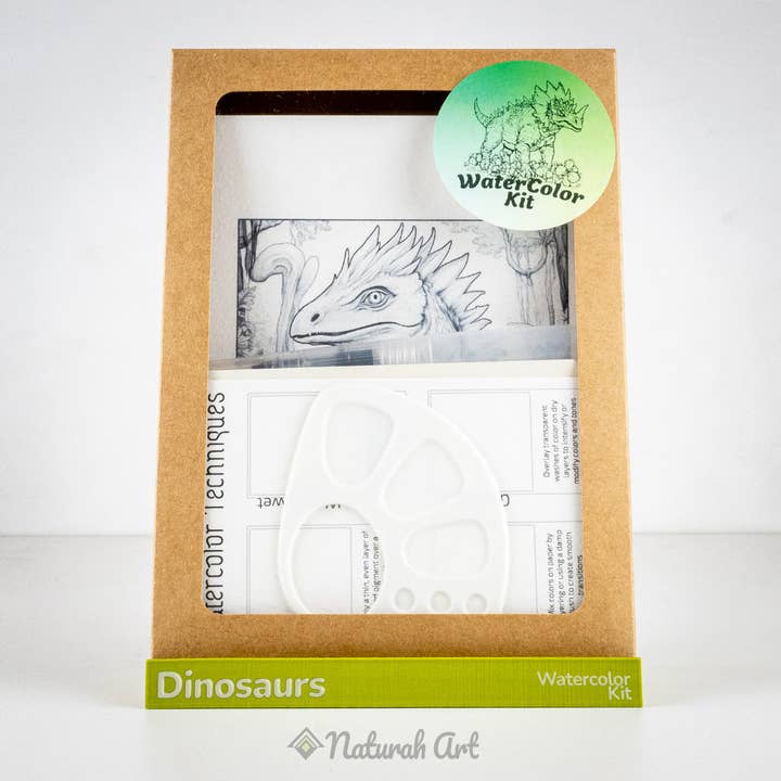 Dinosaurs WaterColor Set for wholesale by Naturah