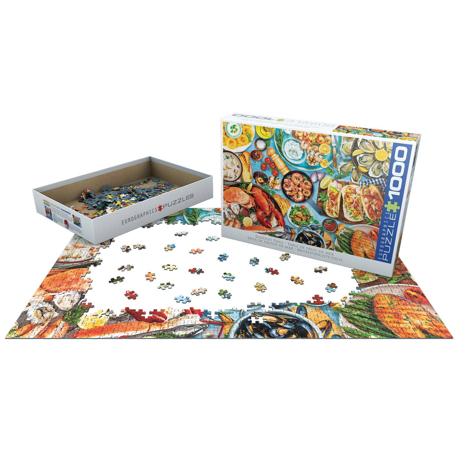Eurographics Puzzles Canada - Wholesale Puzzle - Adult - Seafood Table2