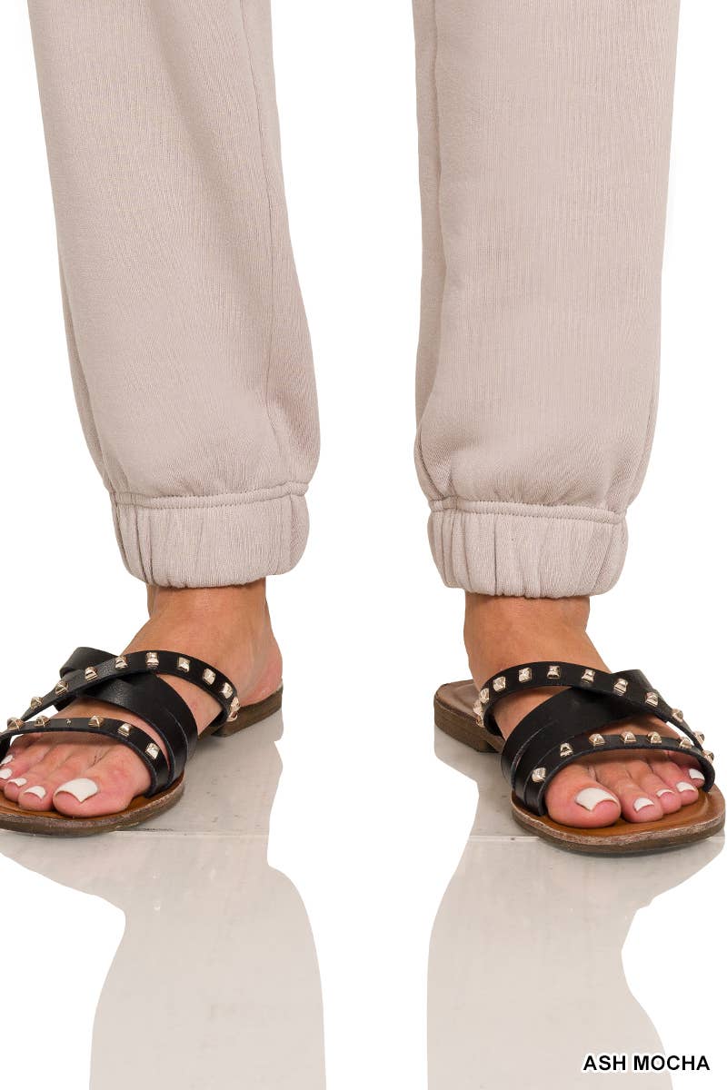 Vanilla Monkey - Vente Pantalon d'intérieur/de jogging – femme - Pantalon de jogging en polaire avec poches16