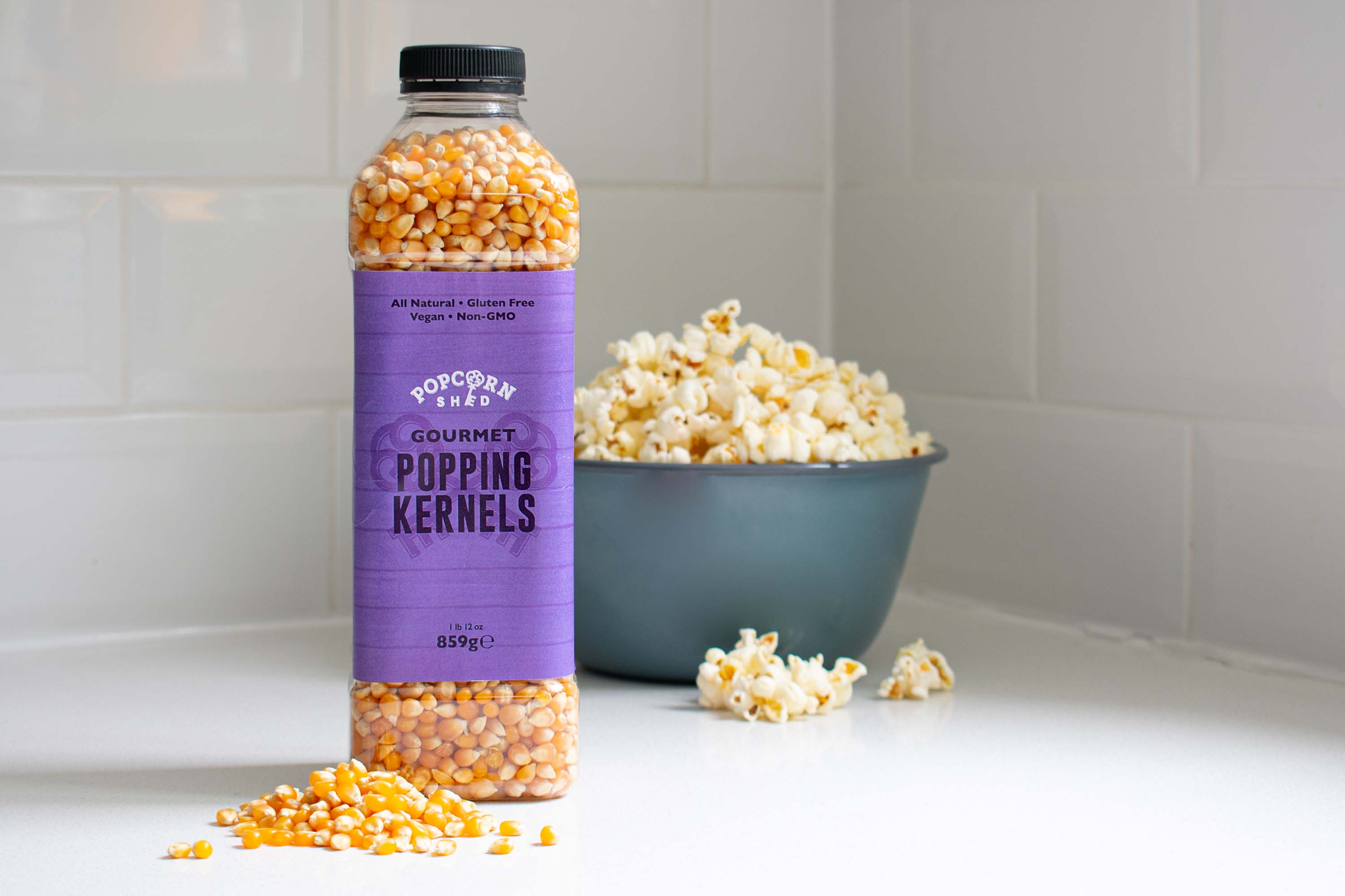 Popcorn Shed - Vente Pop-corn - Bouteille de grains de maïs à éclater gourmet3