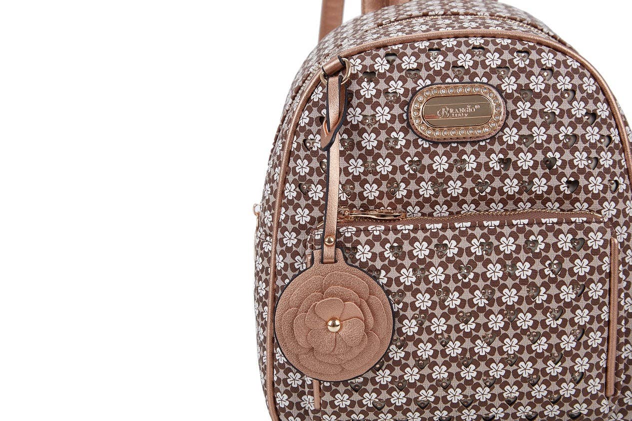 Brangio (Italy) Company Inc. - Wholesale Rugzak - Dames - Brangio Italië Floral Harmony Designer Rugzak2