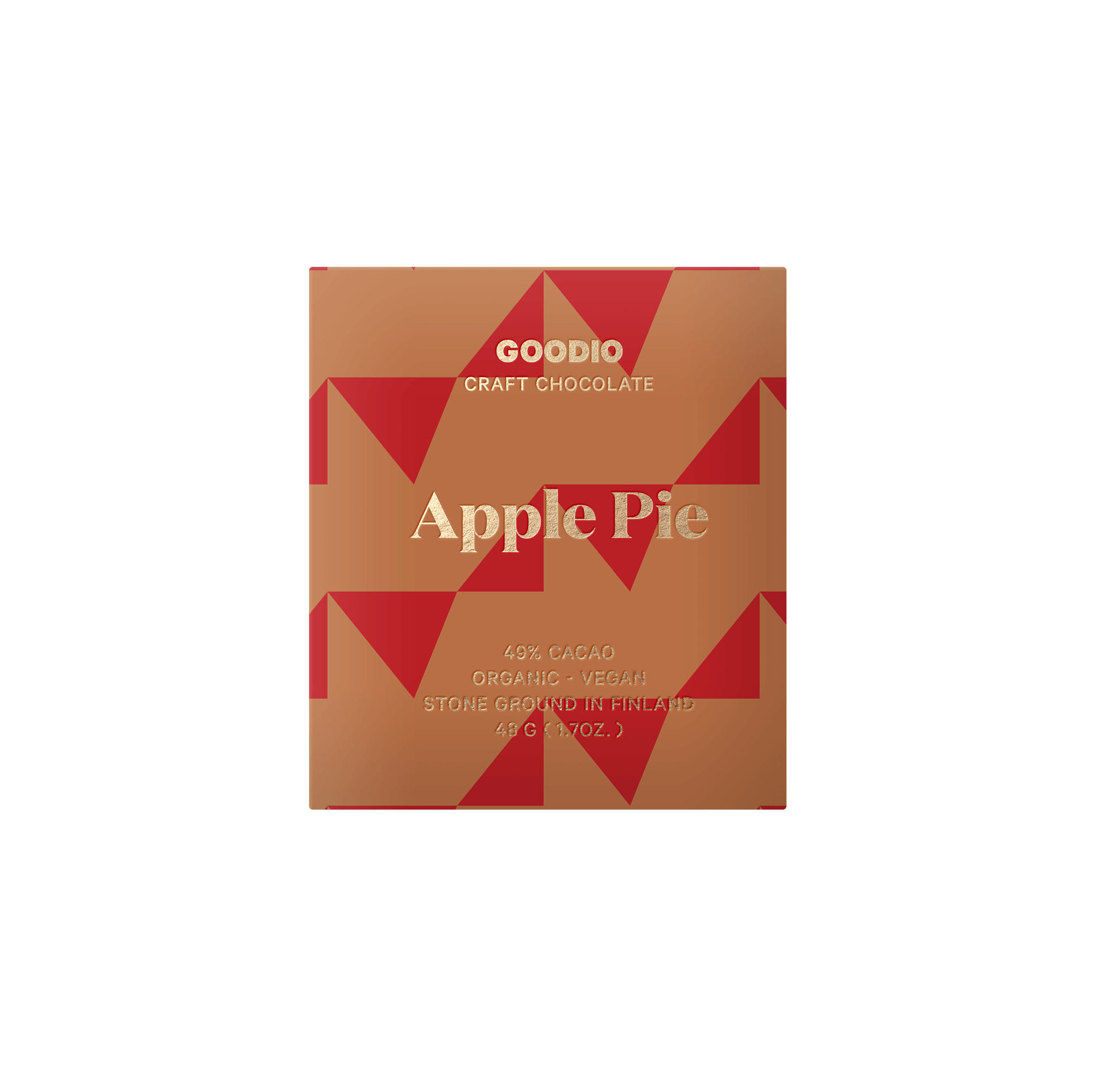 Goodio Chocolate - Wholesale Chocolate Bar - Apple Pie Chocolate 49%1