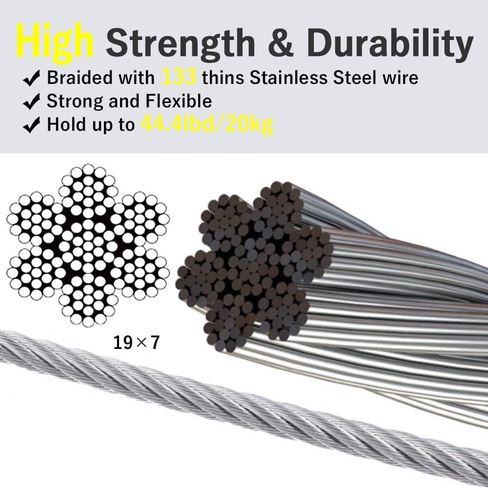 VIGOR - Wholesale Clothes Hangers - Retractable Clothesline Indoor Heavy Duty 304 Stainless3