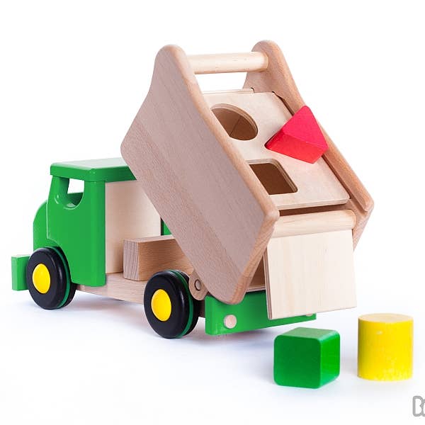 Little Poland Gallery – Engroshandel Legetøjsbil/lastbil - Børn – BAJO Tipper sortering Truck4