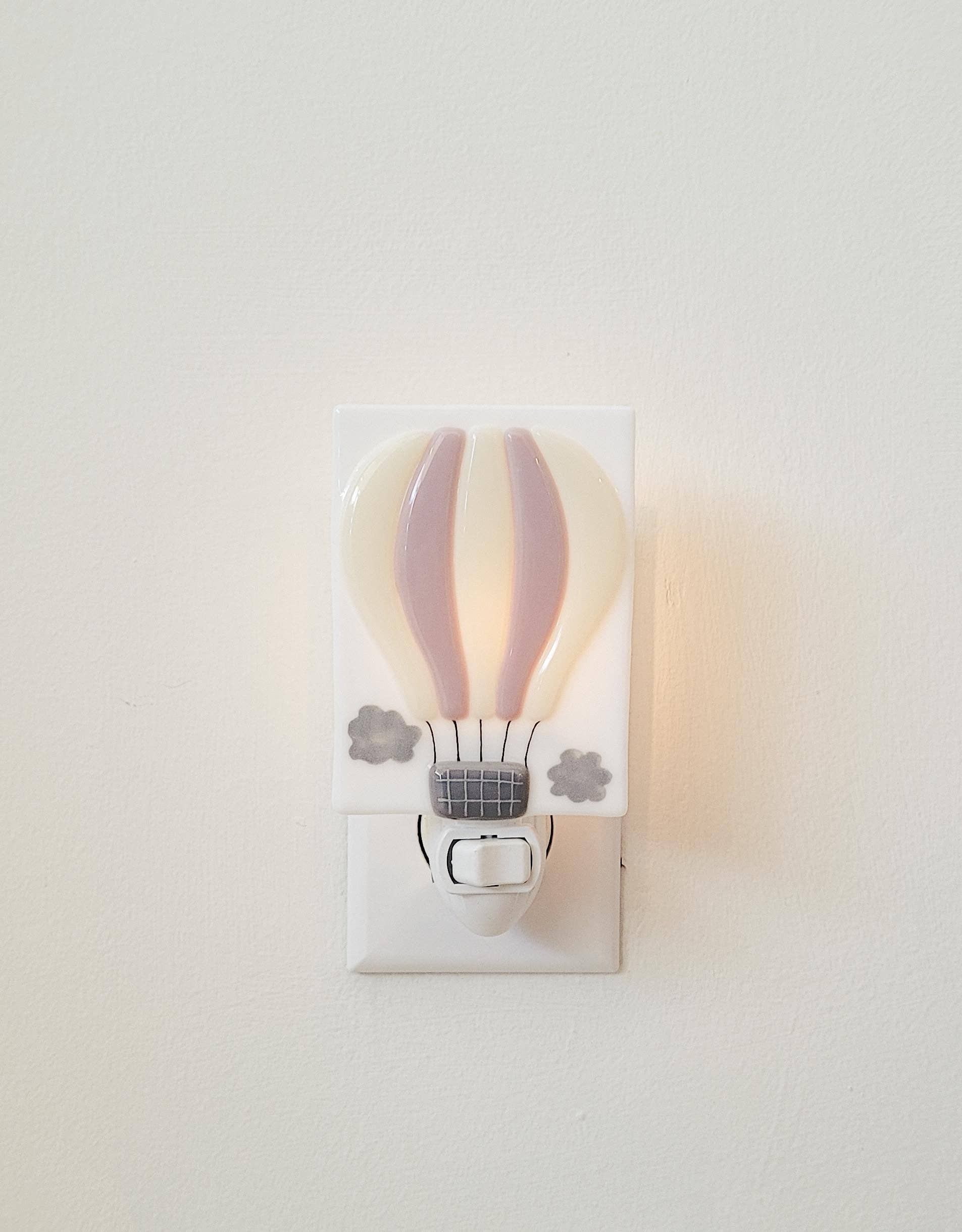 Shine on me Distribution - Vente Veilleuse - Enfant et bébé - Veilleuse - Montgolfière - Rose4