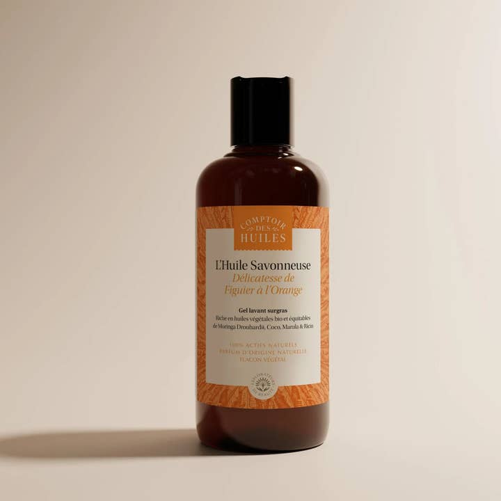 Duschöl Bio - Orange & Feigenbaum für den Großhandel von COMPTOIR DES HUILES