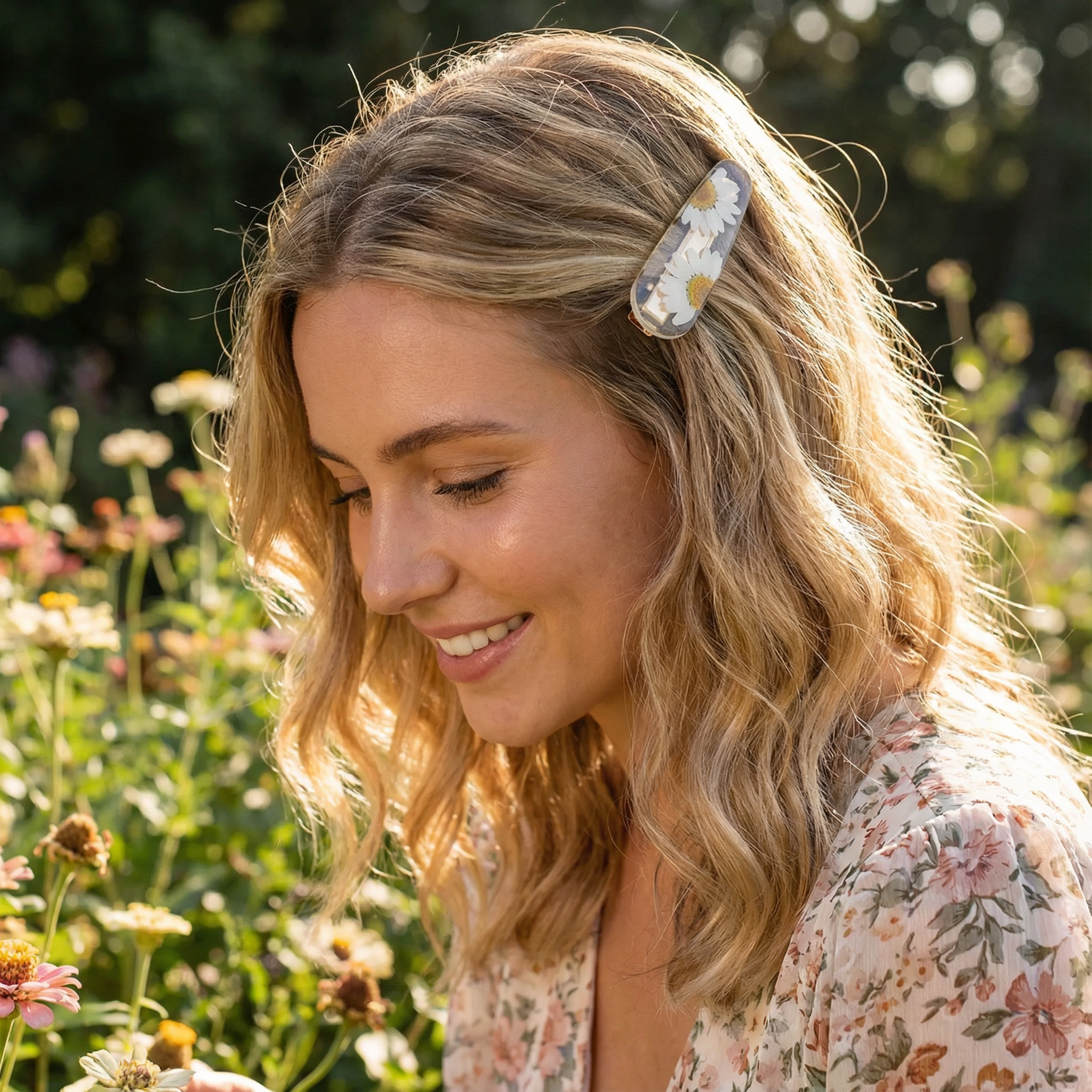 Sunnie Lane – wholesale Hair clip – Women’s – Flower Hair Clip - Real Pressed Flowers13