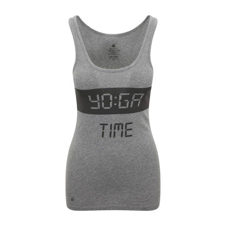 YO:GA Time Tank for wholesale by chaYkra (eco wellness wear)