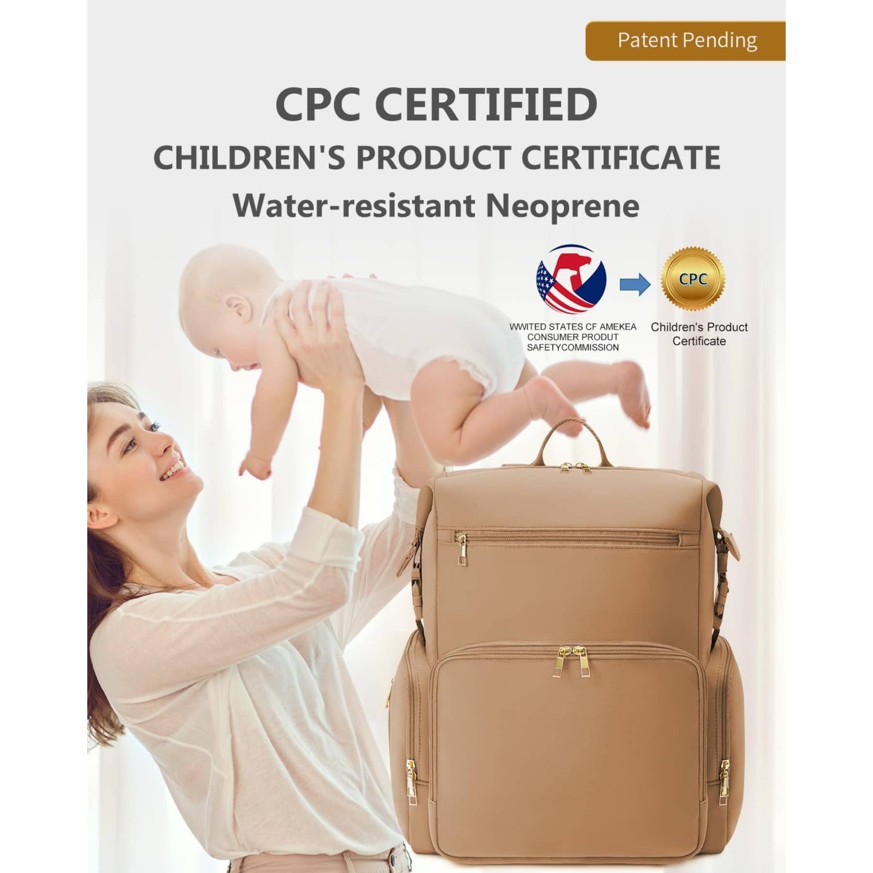 wandf - Wholesale Diaper Bag - Baby - CEI-CEI Neoprene Diaper Bag Backpack with Changing Pad14