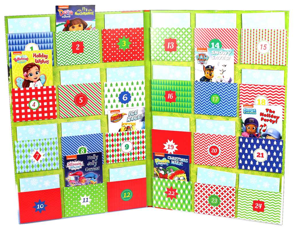 Simon & Schuster - Wholesale Advent Calendar - Nickelodeon: Storybook Collection Advent Calendar by Editors of Studio Fun International4