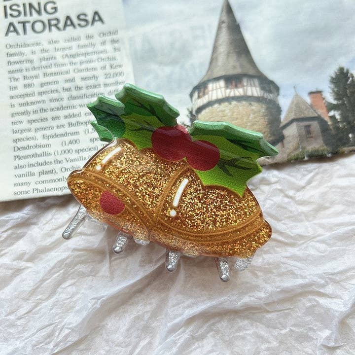 Ekartini - Wholesale Hair Clip - Women's - Cartoon Christmas Shark Hair Clip2