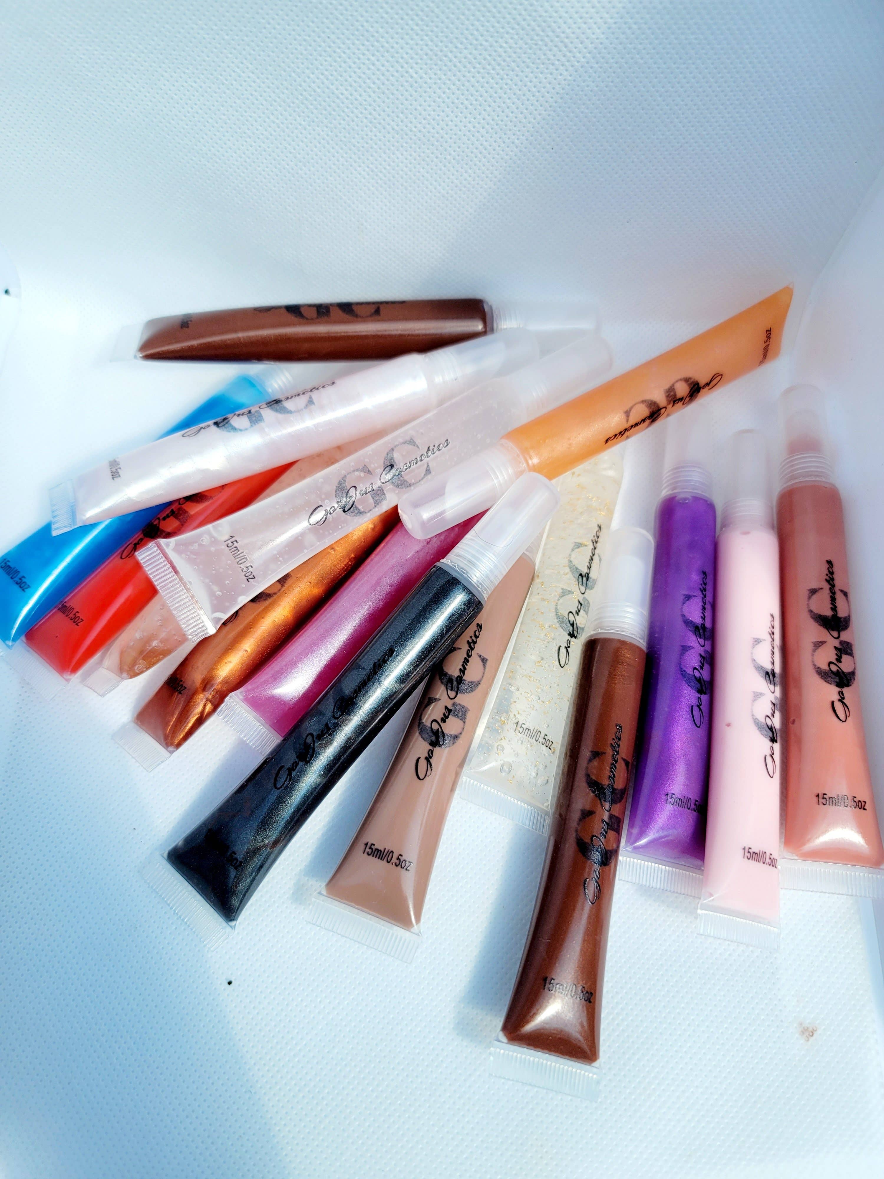 GorJus Cosmetics by Gorgeous Made Lady - Wholesale Lip-gloss - GorJus Gloss 15ml slim extended tubes2