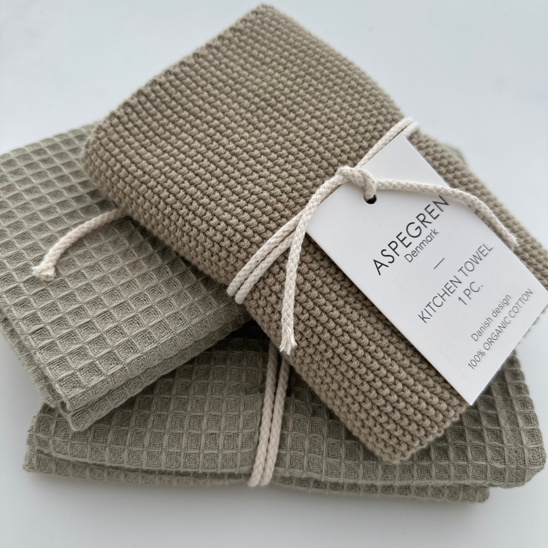 Aspegren Denmark - Wholesale Tea Towel - Tea Towel - 100% Organic Cotton - North - Green Tea 6