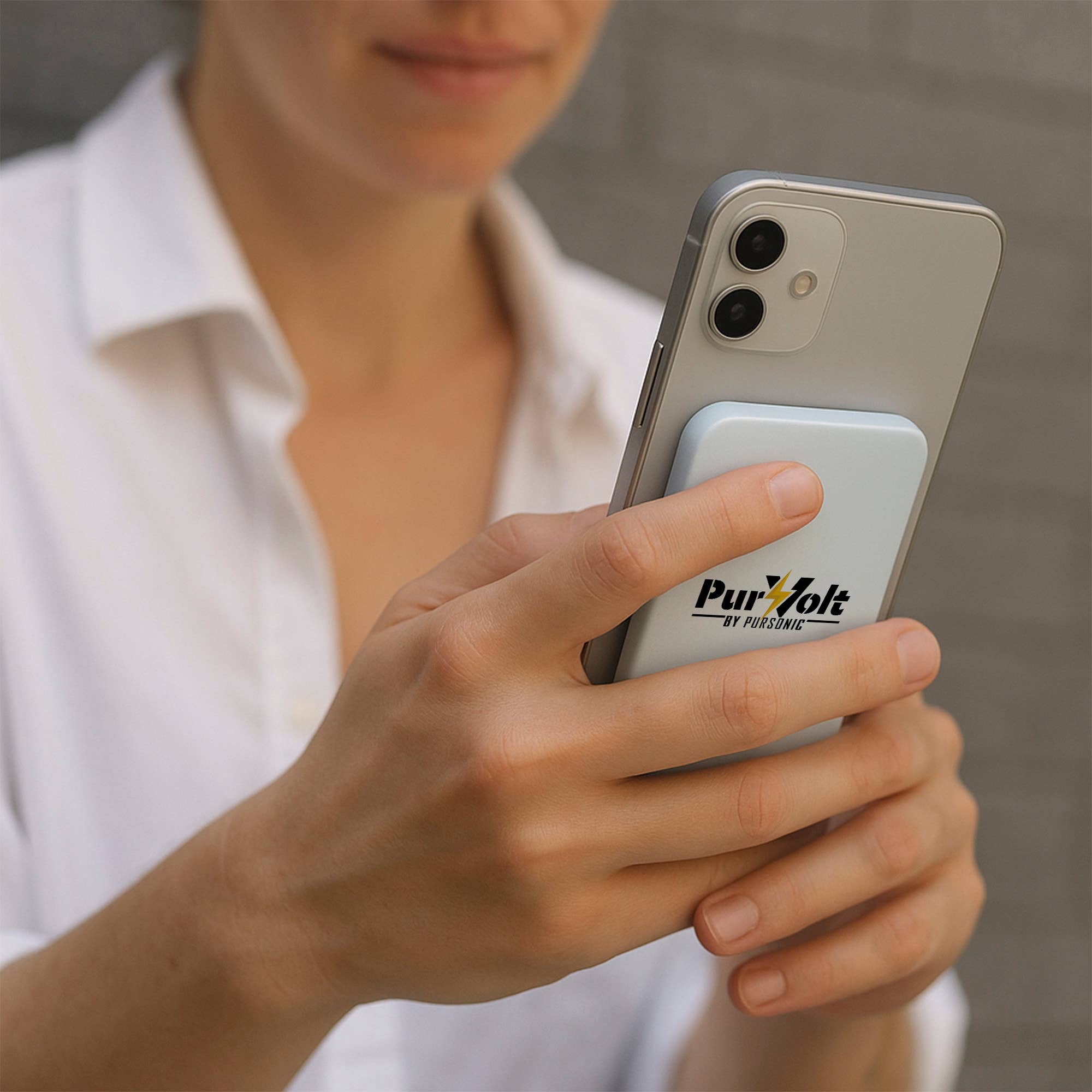 Pursonic - Vente Chargeurs portables - Pursonic Batterie Externe Ultra-Compacte Sans Fil2