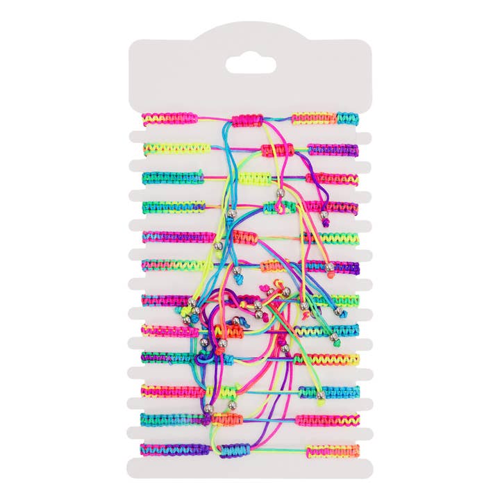 ASSORTED Boho Lucky Turtle Braided String Bracelet for wholesale on Faire2