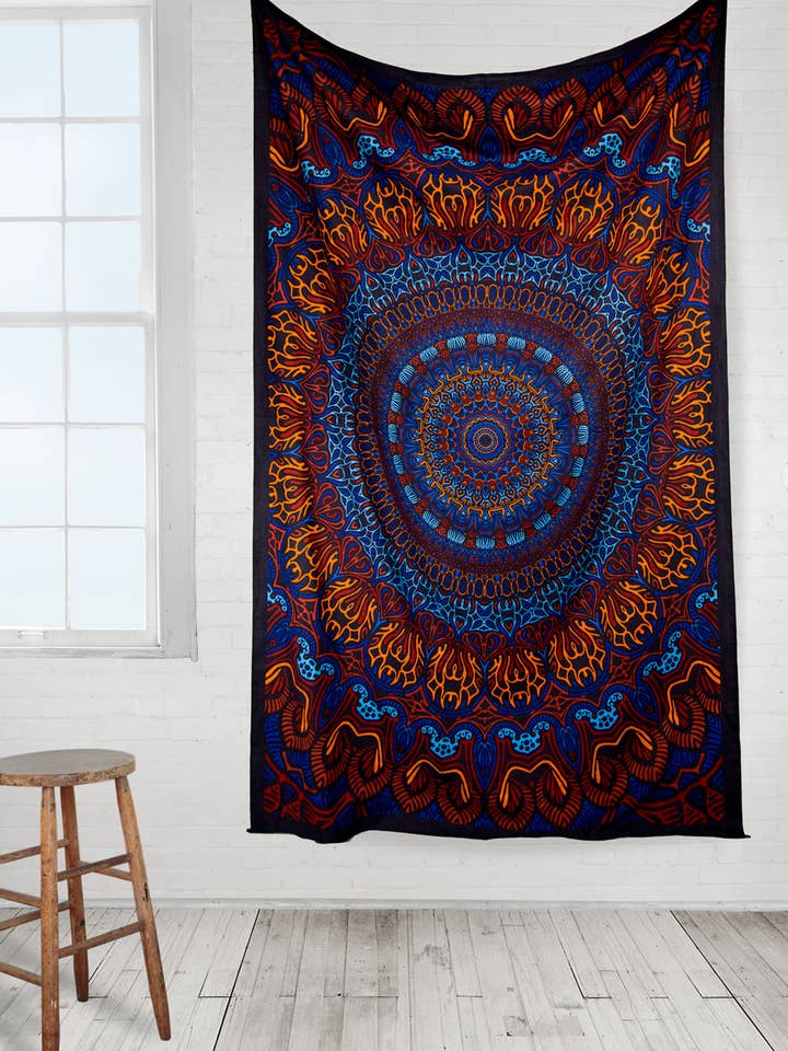 3D Tapestry Origin of Life Hanger Förpackade gobelänger Hippie för wholesale av Sunshine Joy