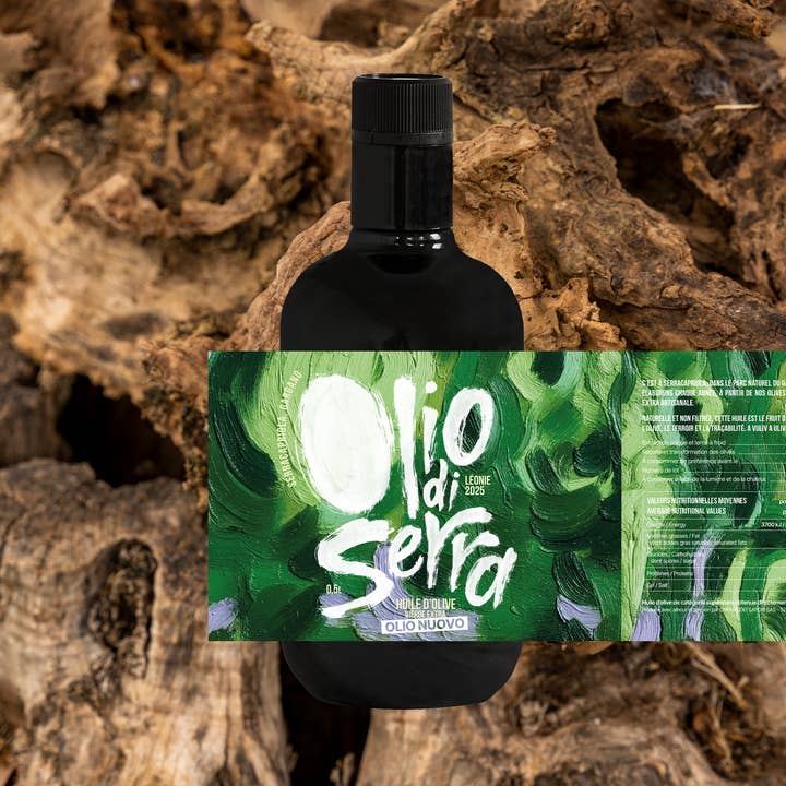 Extra virgin olive oil - Vintage 2025 Léonie - Bottle (0.5L) OLIO DI SERRA for wholesale by OLIO DI SERRA