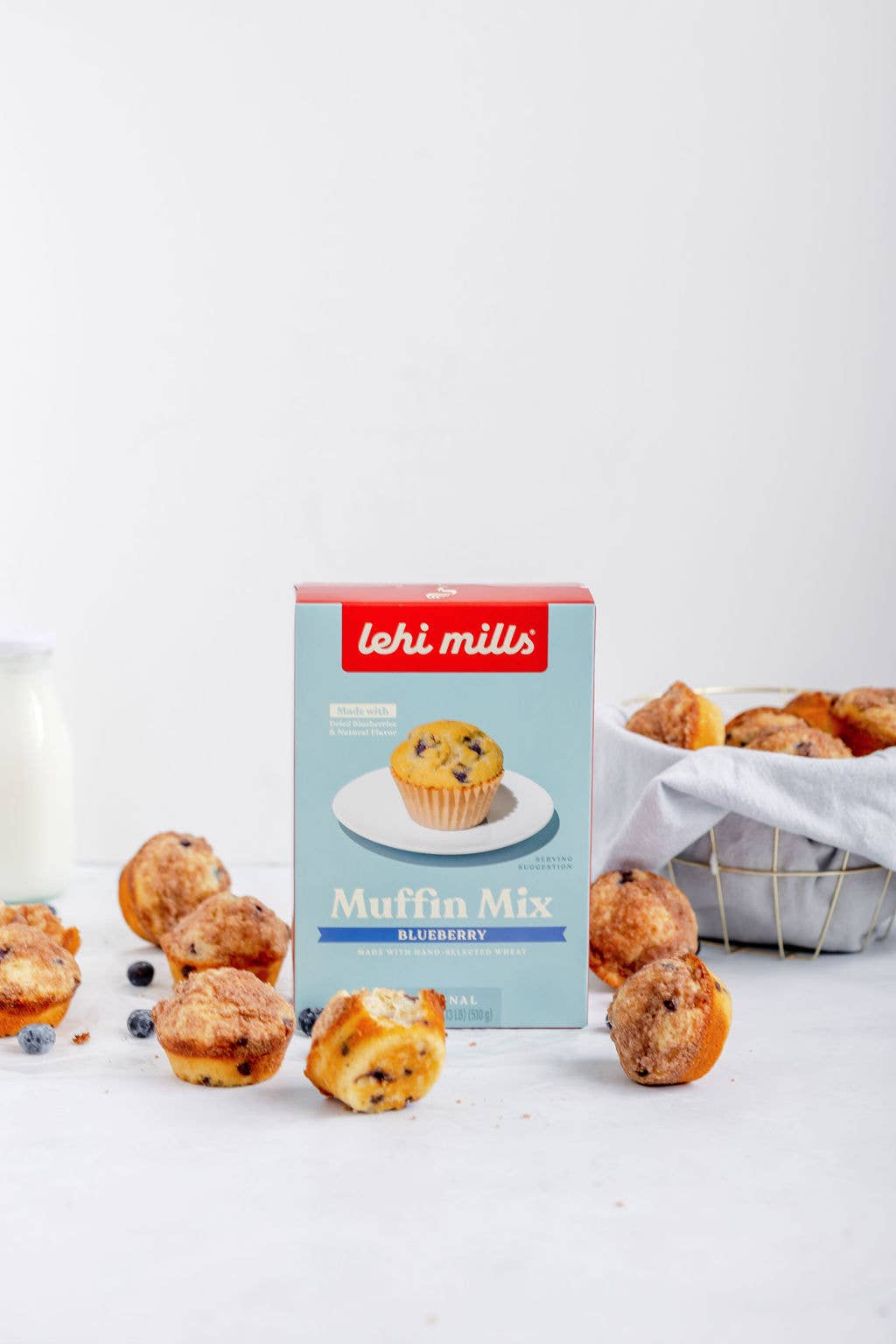 Lehi Mills - Wholesale Muffin Mix - Blueberry Muffin Mix6