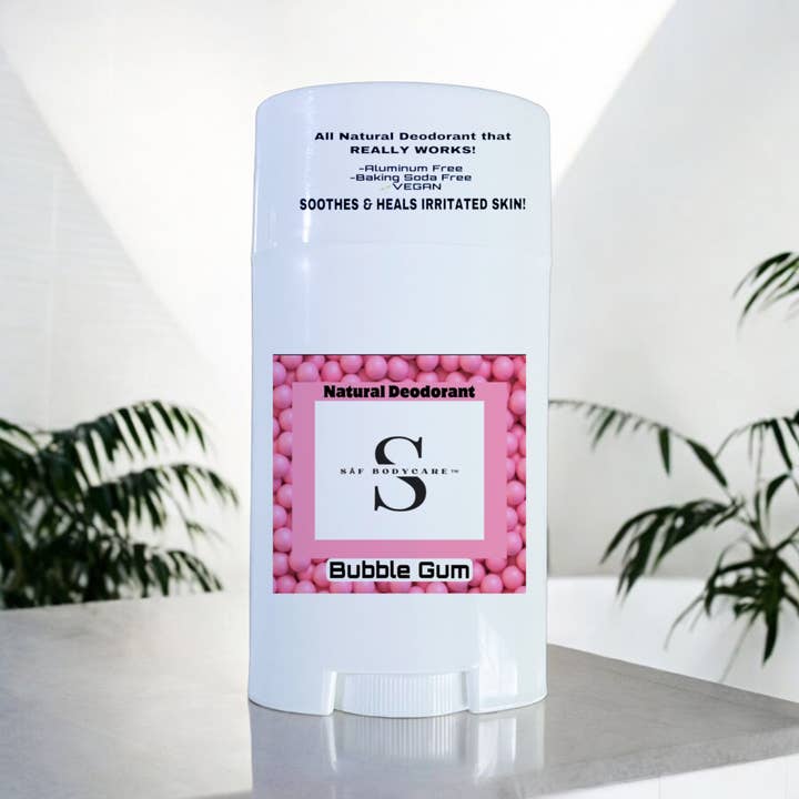 SÄ€F Body Care - Wholesale Deodorant - Women's - Bubble Gum Natural Deodorant, Aluminum Free, Plant Based7
