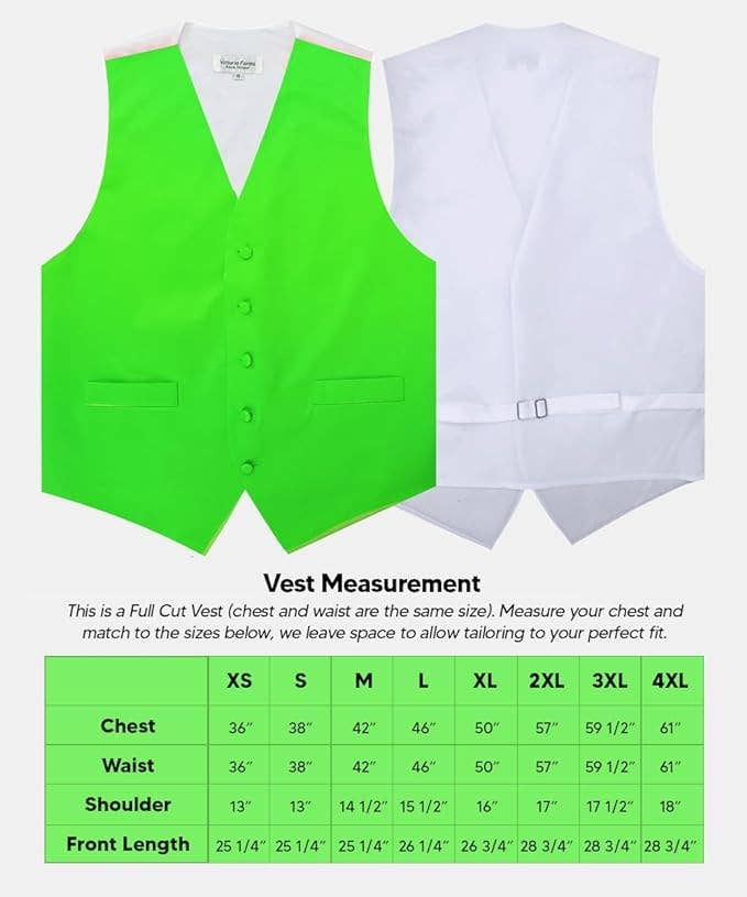 Dubal Brothers - Wholesale Suit Vest - Men's - Vittorio Farina Solid Satin Vest Set (White Back) Var. 01 (Beige-Maize)34
