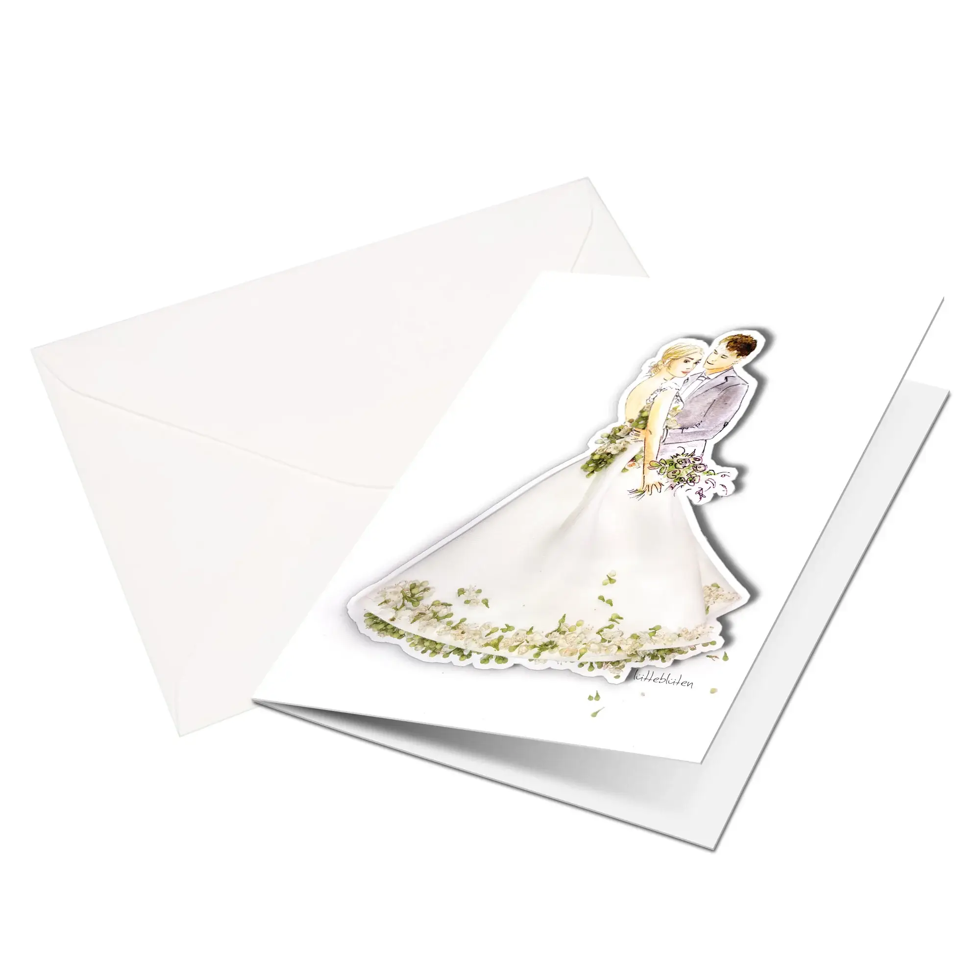 Lütteblüten - Vendita all'ingrosso Calamite - Magnete pieghevole per matrimonio0