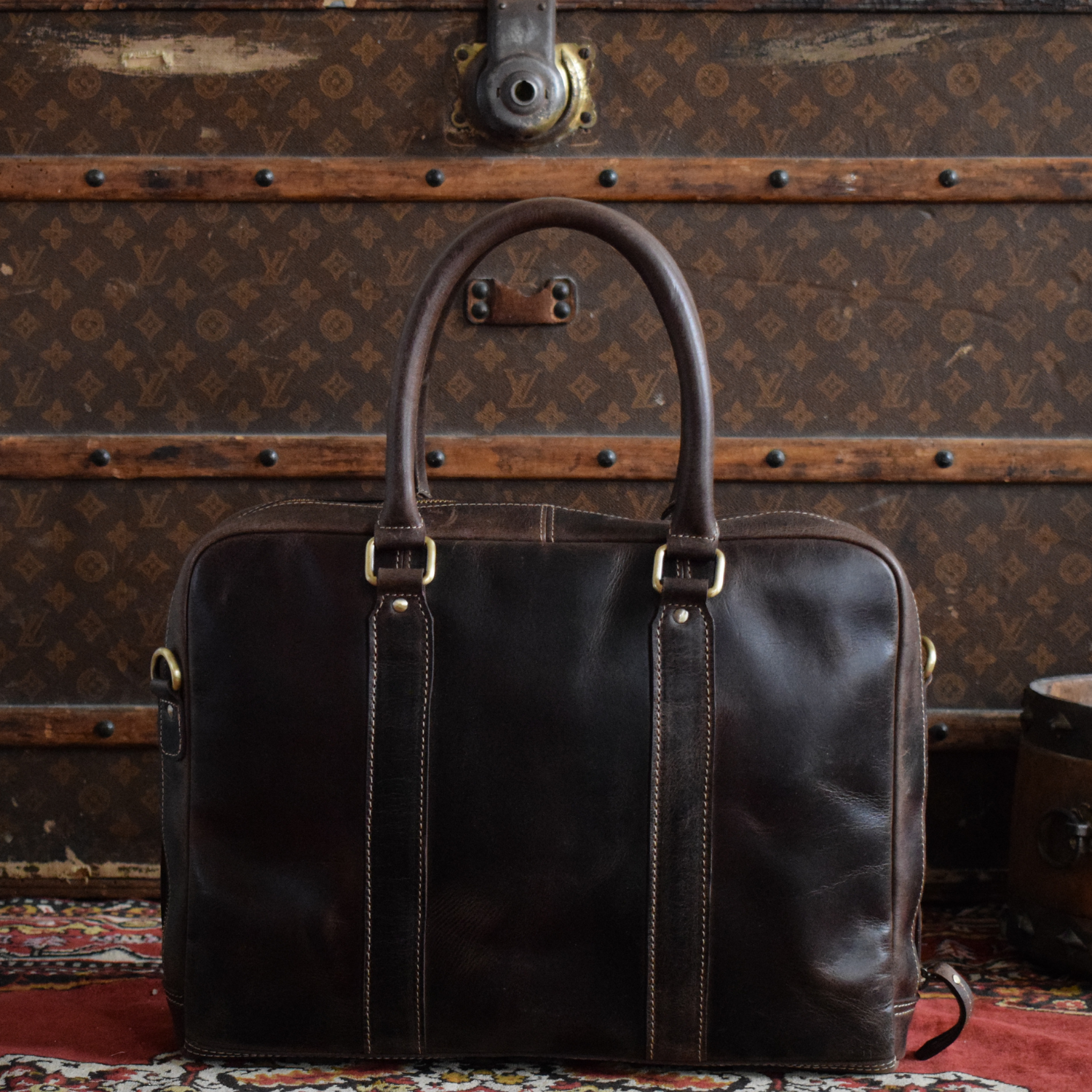 Cuirage - Wholesale Briefcase - Unisex - MEN'S LEATHER BRIEFCASE - LE BALBO1