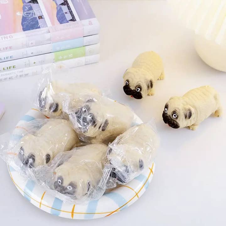 Toyarina - Wholesale Stress Relief Ball/Dough - Squeeze Pug Stress Reliever - Back to School - in bulk3