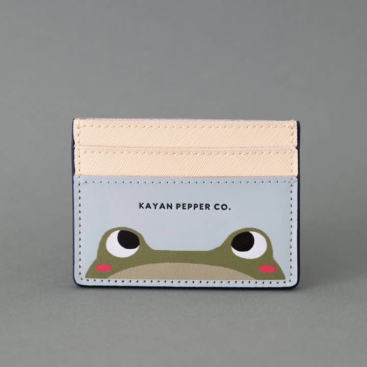 Toad - Tarjetero de Cuero para venta al por mayor de Kayan Pepper Co.