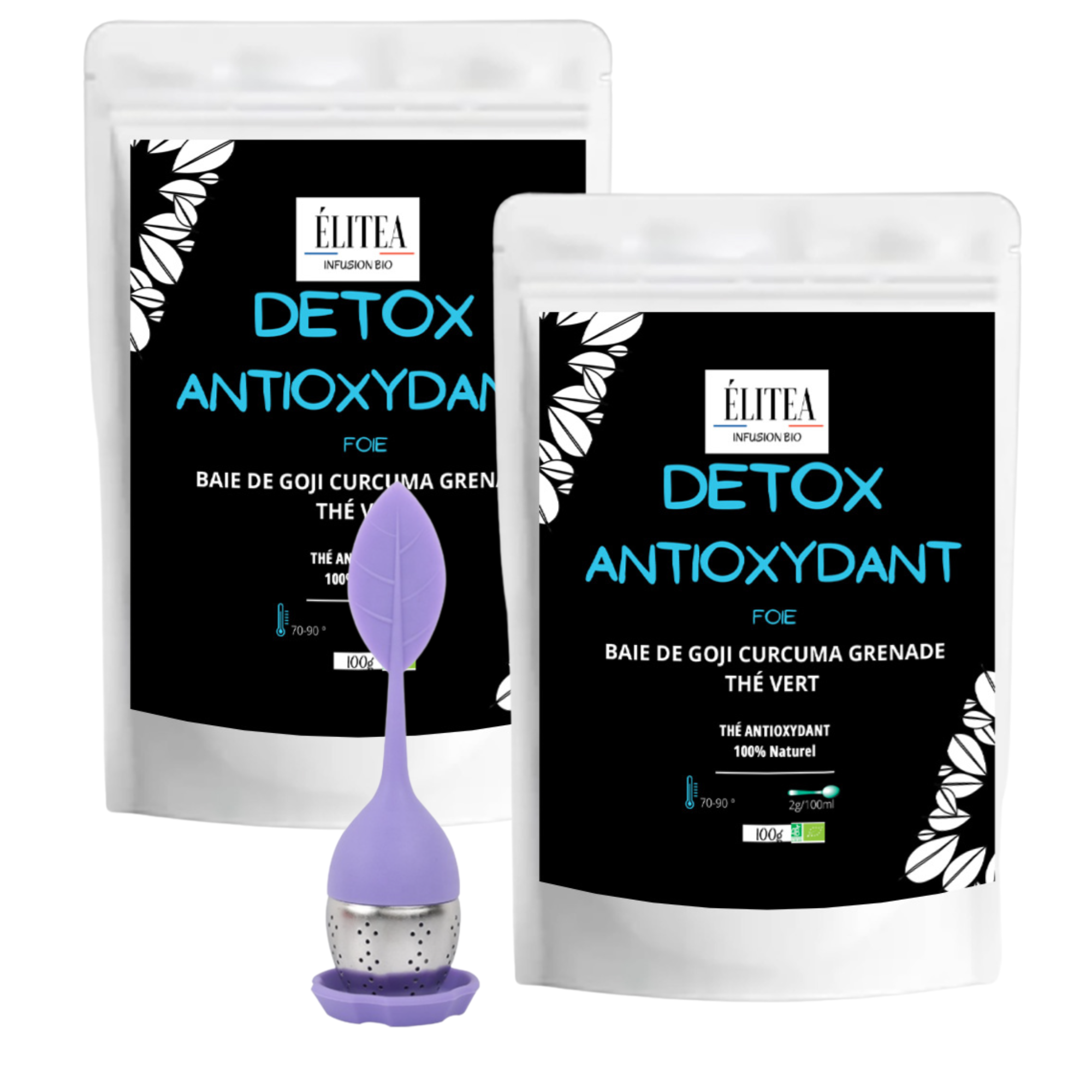 ELITEA - Wholesale Health/Detox Tea - Detox Skin Organic Infusion Goji Berry Turmeric Green Tea Powerful Antioxidant1