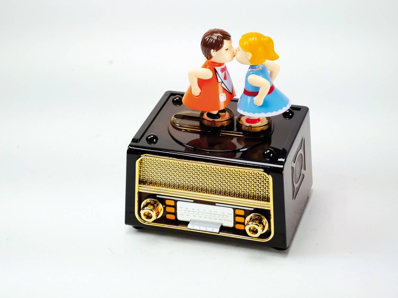 Musicbox world - Vendita all'ingrosso Carillon - Bambini e neonati - Carillon in plastica a forma di radio