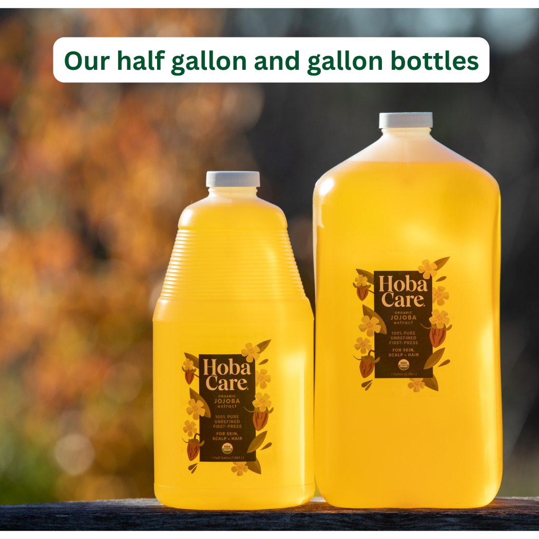 HobaCare Jojoba – wholesale Bath/body oil – HobaCare Jojoba Gallon  - Bulk, Refill, Spa - Pesticide-Free5
