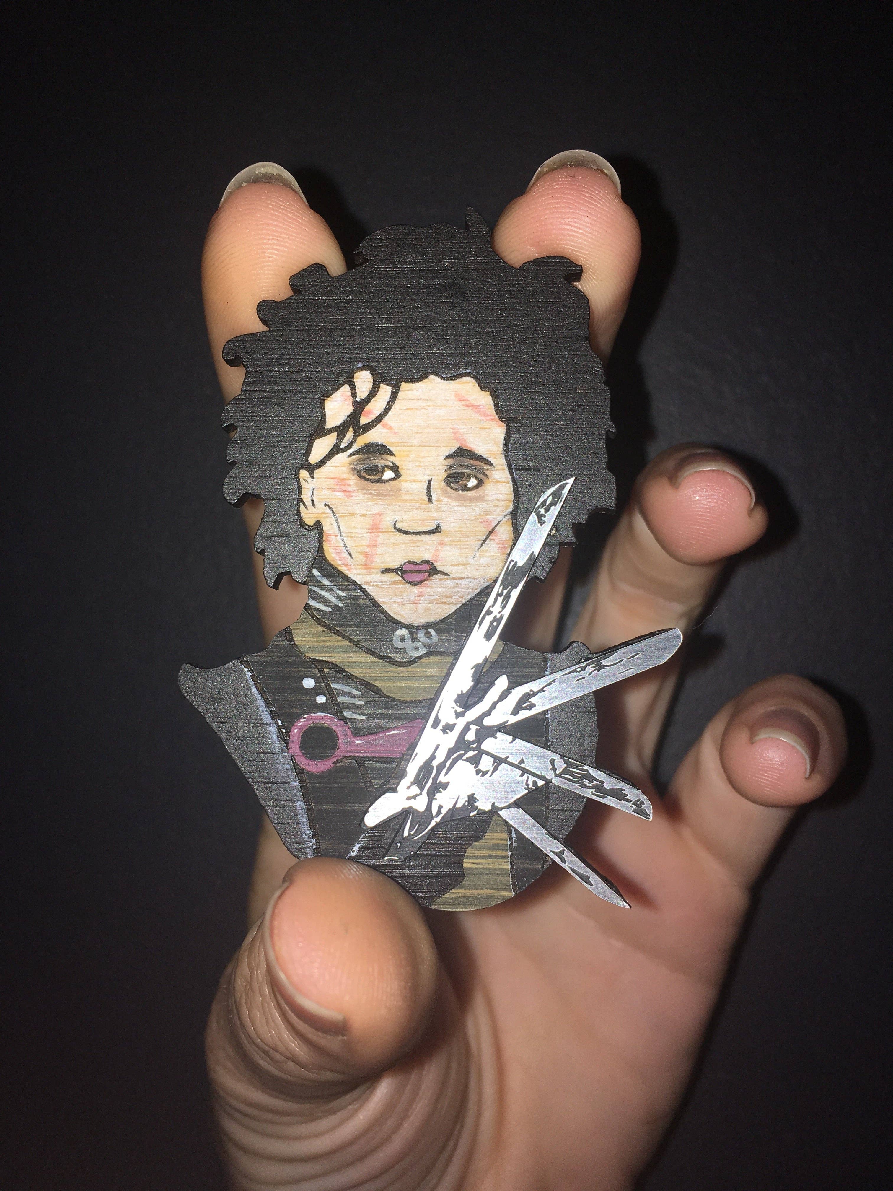 Milk Thieves - Wholesale Brooch - Brooch: Edward Scissorhands2