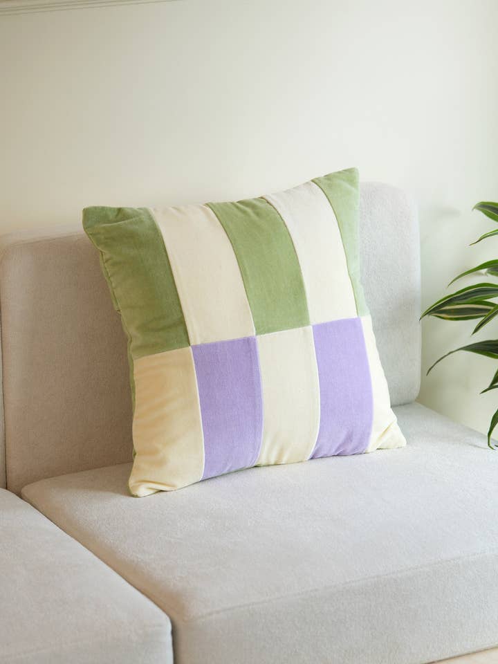 Meadow Cotton Velvet Pillow for wholesale by Notcoy