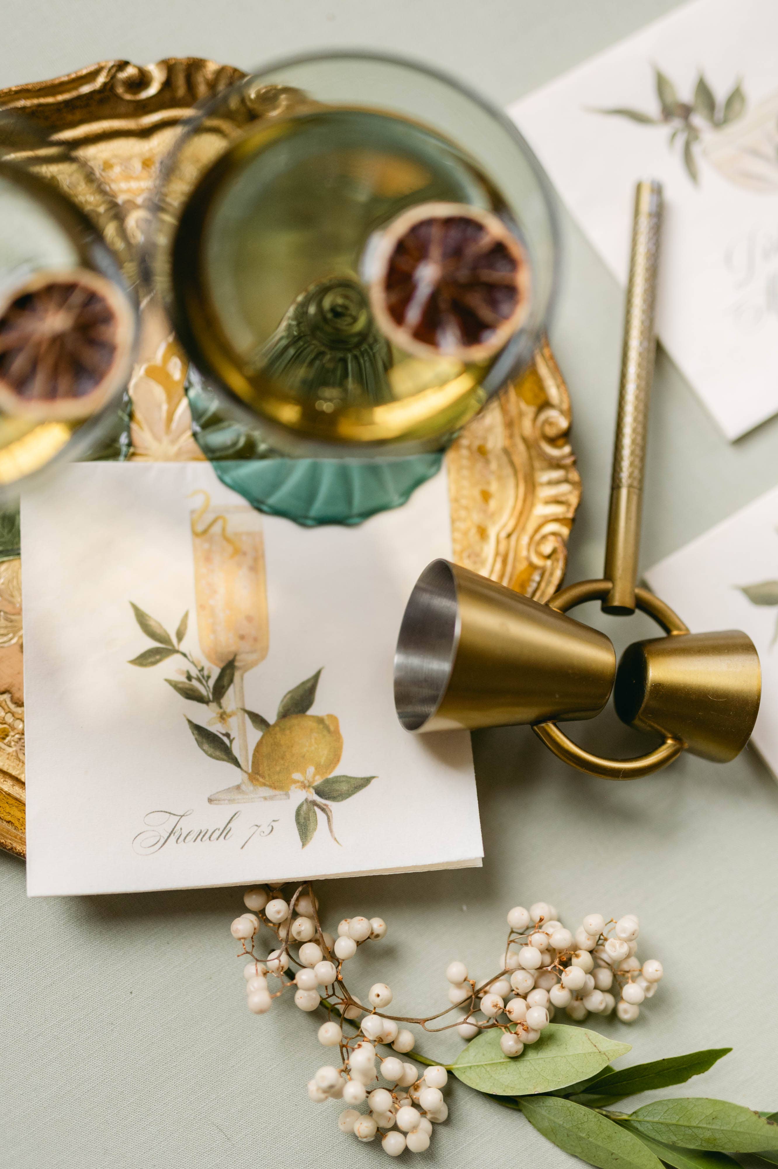 Nadia Colella Living – Guardanapo e pano de jantar por atacado – Guardanapos de Cocktail Clássicos 1