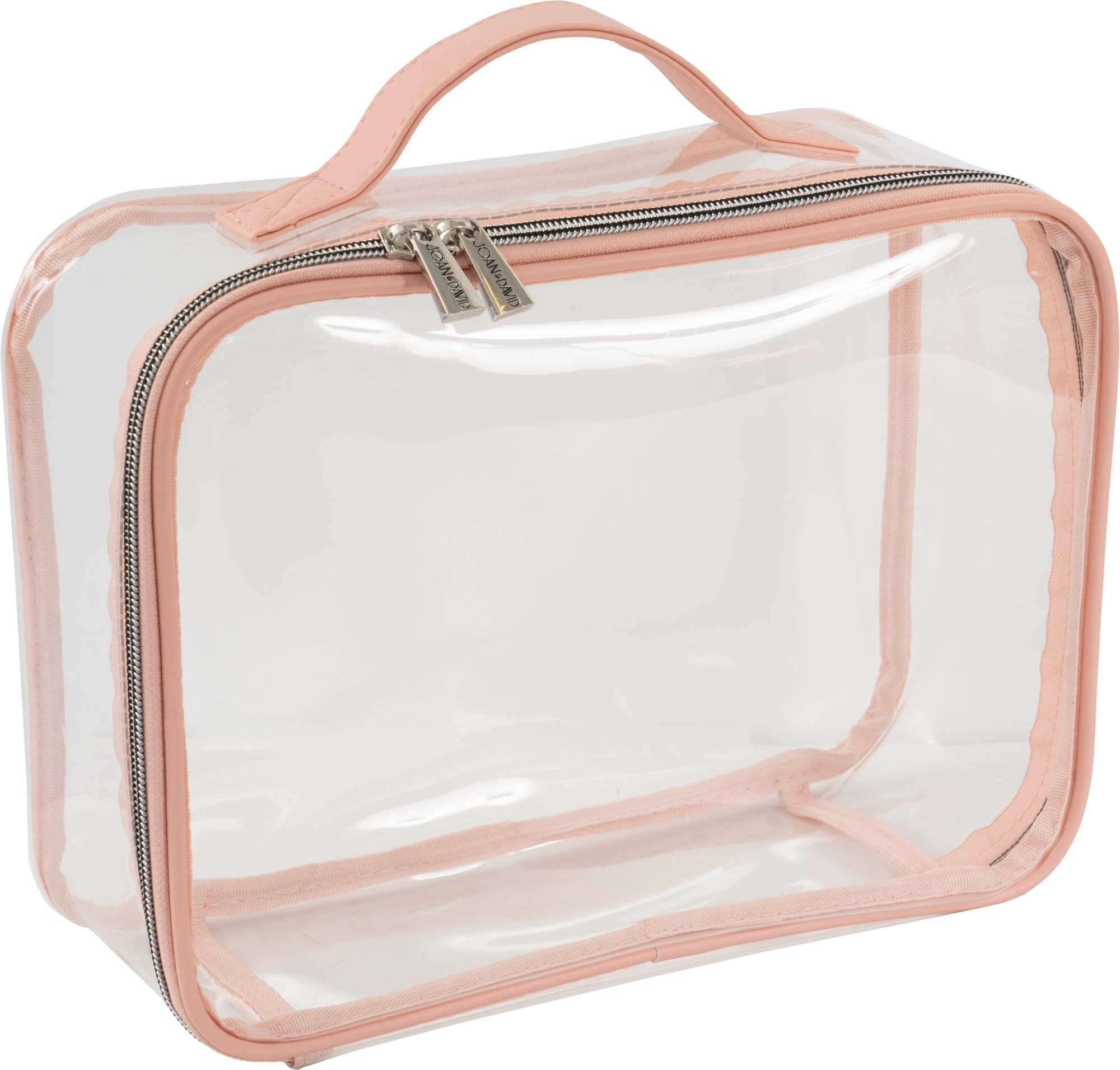 Magid - Wholesale Makeup/Cosmetic Bag - Joan & David Woven 4 Piece Clear Cosmetic Bag Set7