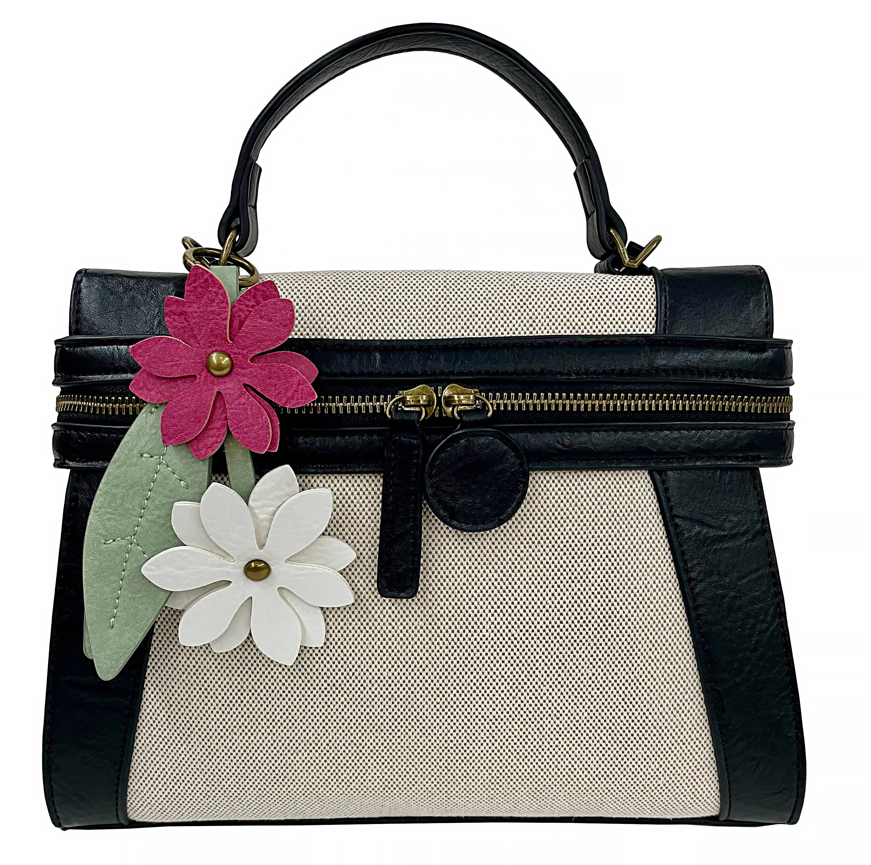 Liz Soto Handbags - Wholesale Crossbody Bag - Women's - Emma 3327 Linen crossbody or backpack0