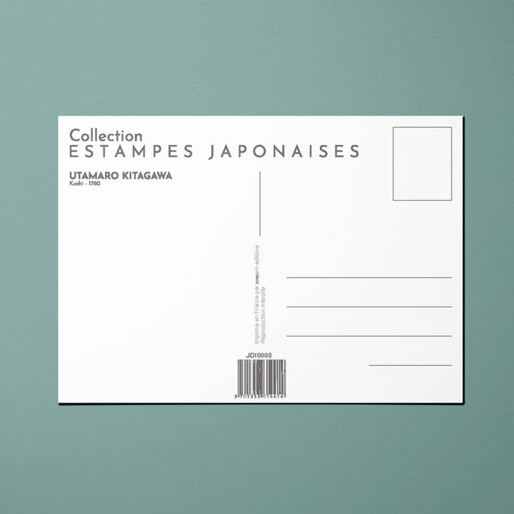 Oneart - Wholesale Postcard - Postcard Japanese Prints Kushi - JDI00082