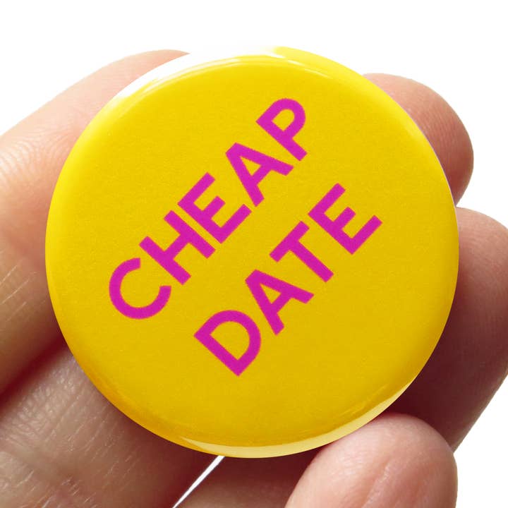 BADGE 1,25" RENDEZ-VOUS PAS CHER l Cadeau Original et Coquin pour la vente par Word For Word Factory