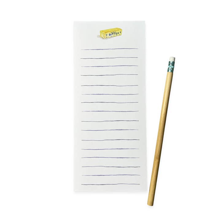 Smør Notepad for engroshandel hos Slear Creative