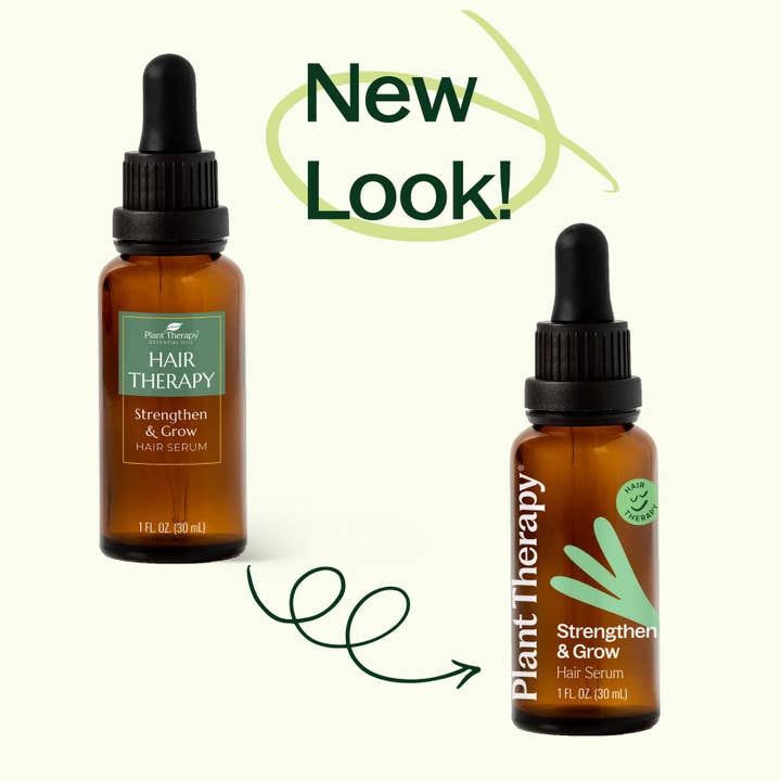 Plant Therapy - Wholesale Hair Serum - Hair Therapy Strengthen & Grow Hair Serum 1oz2