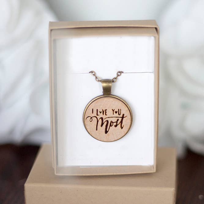Little Allegory - Wholesale Pendant/Charm Necklace - I Love You Most Necklace2