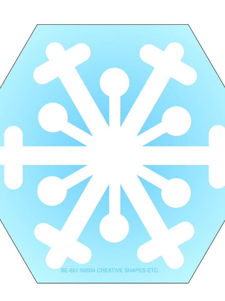 Mini Notepad - Snowflake for wholesale by Creative Shapes Etc.